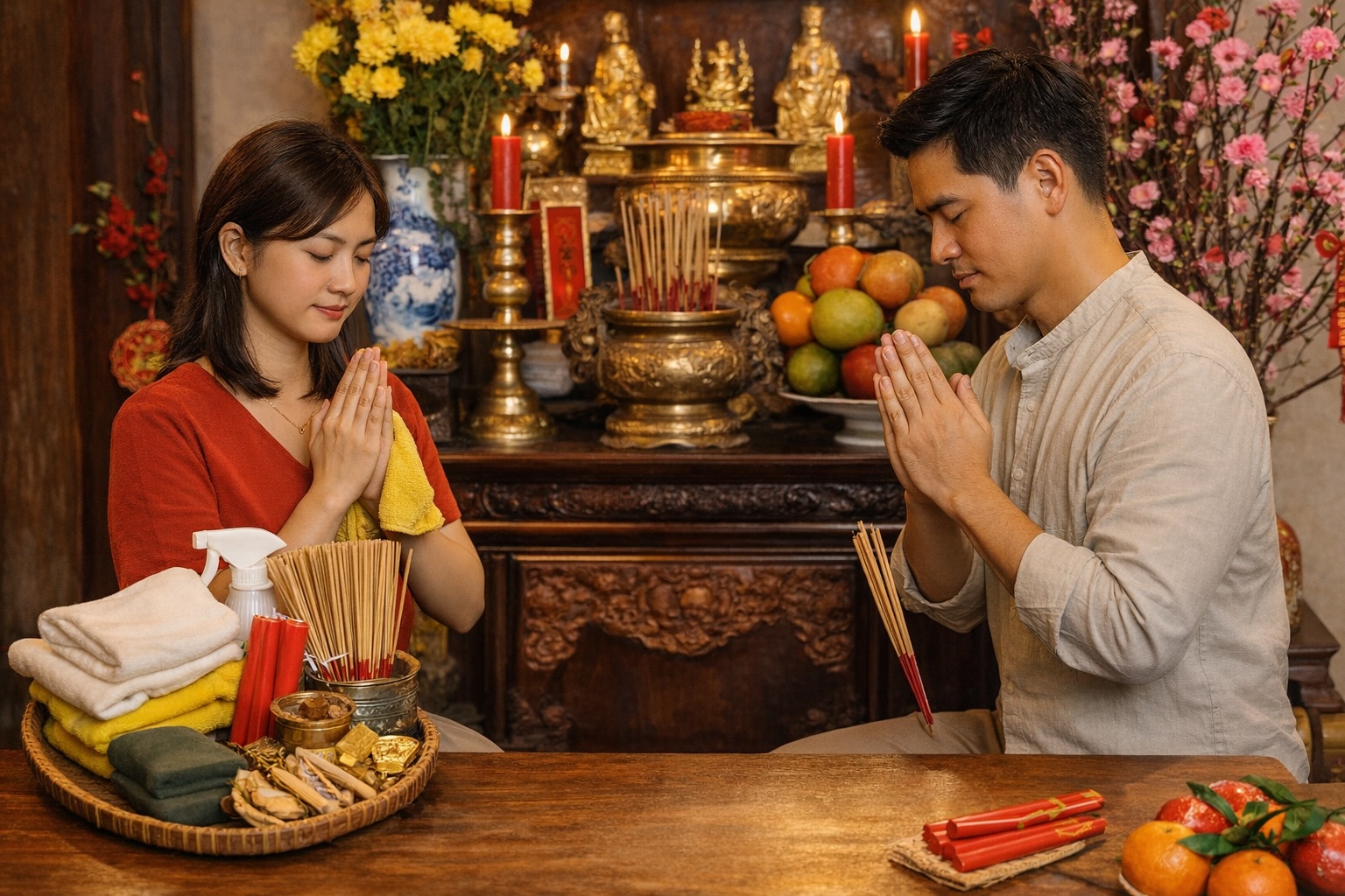 Dọn bàn thờ cuối năm: chuyện nhỏ mà ấm lòng, để Tết về “đúng vị”