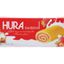 Bánh trứng cuộn kem hương dâu Hura Swissroll hộp 360g 