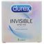 Hộp 3 cái bao cao su Durex Invisible 52mm