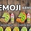 Emoji Chanh dây Ổi Kiwi 68mg