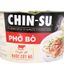 Phở bò Chinsu hộp 74g (có gói xốt nước cốt bò)