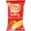 Snack khoai tây vị bò bít tết Manhattan Lay's Wavy gói 95g