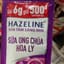 Sữa tắm hazeline sữa ong chúa hoa ly