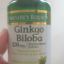 Ginkgo biloba 120mg nature's bounty