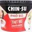 Phở bò Chinsu hộp 132g (có gói thịt bò thật)