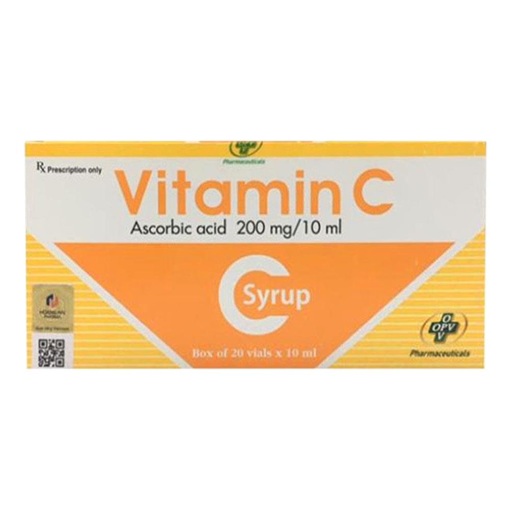 Thuốc Cetigam OPV điều trị thiếu acid ascorbic (bệnh Scorbut), tăng cường sức đề kháng cho cơ thể (20 ống x 10ml)