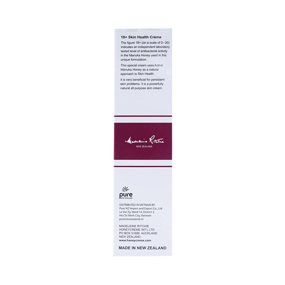 Kem 18+ Active Manuka Honey And Propolis Skin Health Crème dưỡng ẩm, giảm kích ứng da, viêm da (40ml)