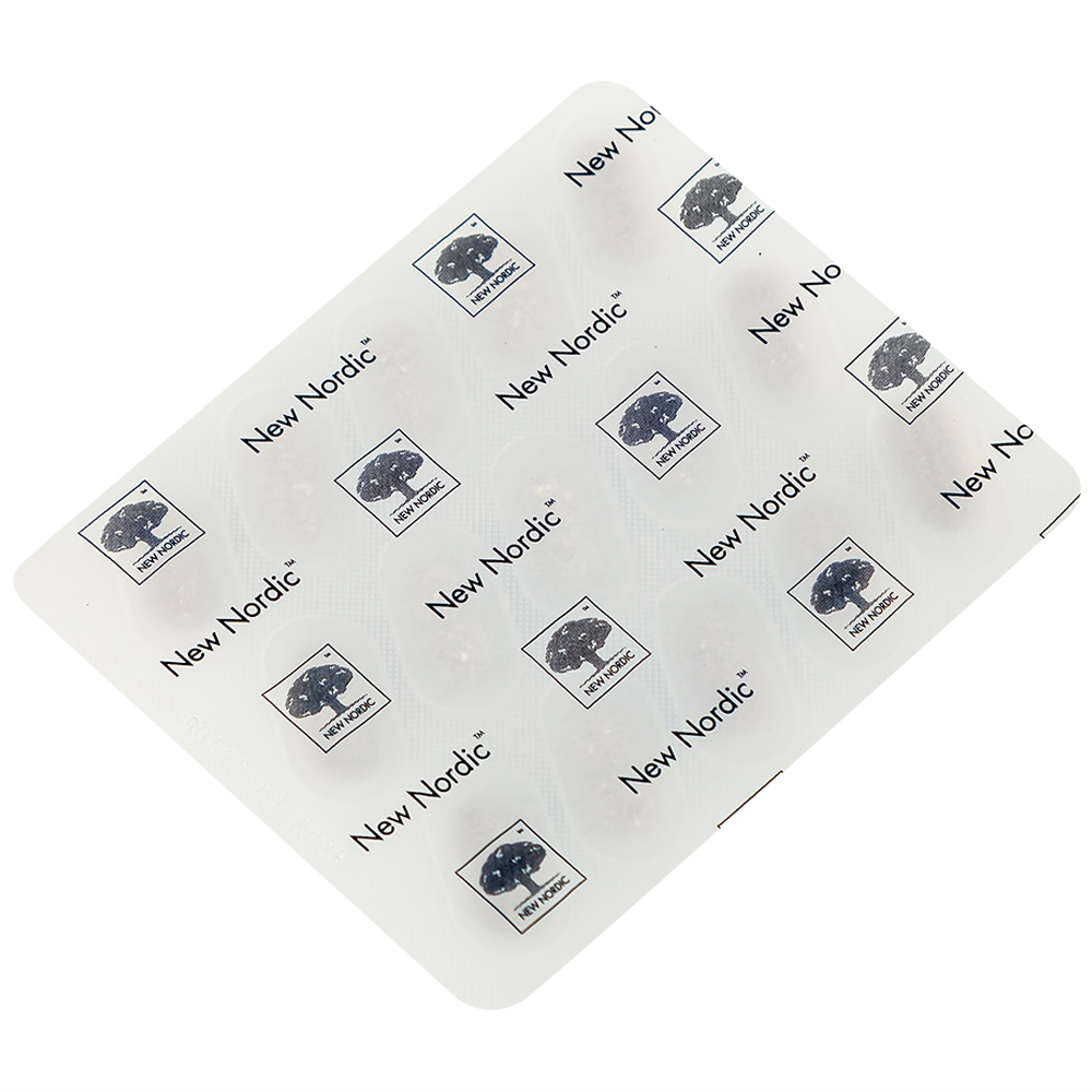 Viên uống hỗ trợ thông khí phổi, giảm viêm phế quản, hen suyễn Active Lung New Nordic (2 vỉ x 15 viên)