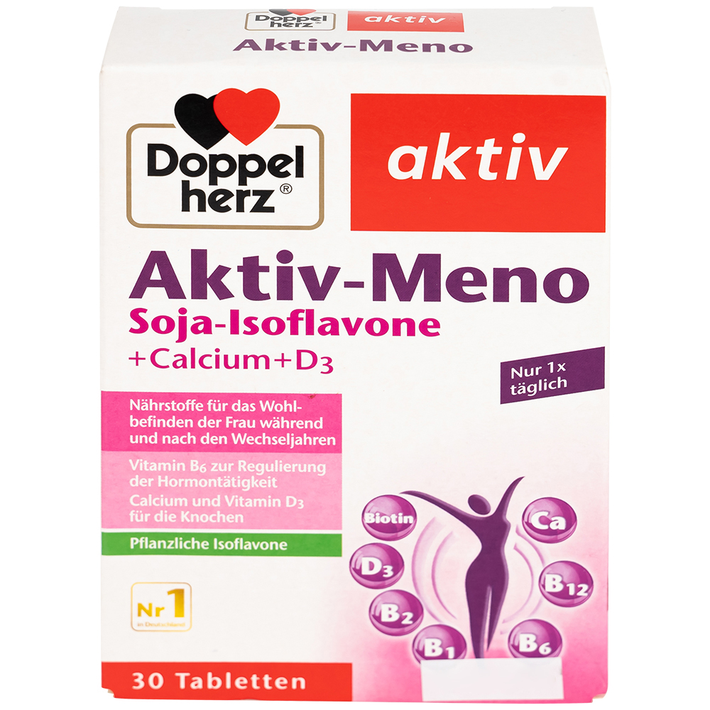 Giảm triệu chứng mãn kinh Active-Meno Doppelherz (30 viên)