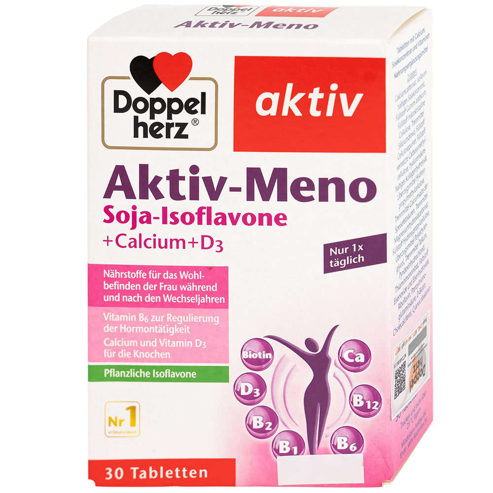 Giảm triệu chứng mãn kinh Active-Meno Doppelherz (30 viên)