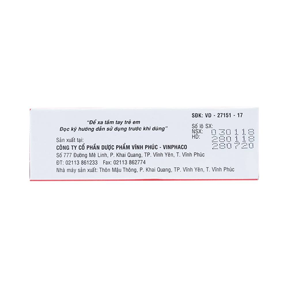 Dung dịch tiêm Adrenalin 1mg/1ml hồi sức tim phổi, cấp cứu choáng phản vệ (2 vỉ x 5 ống)
