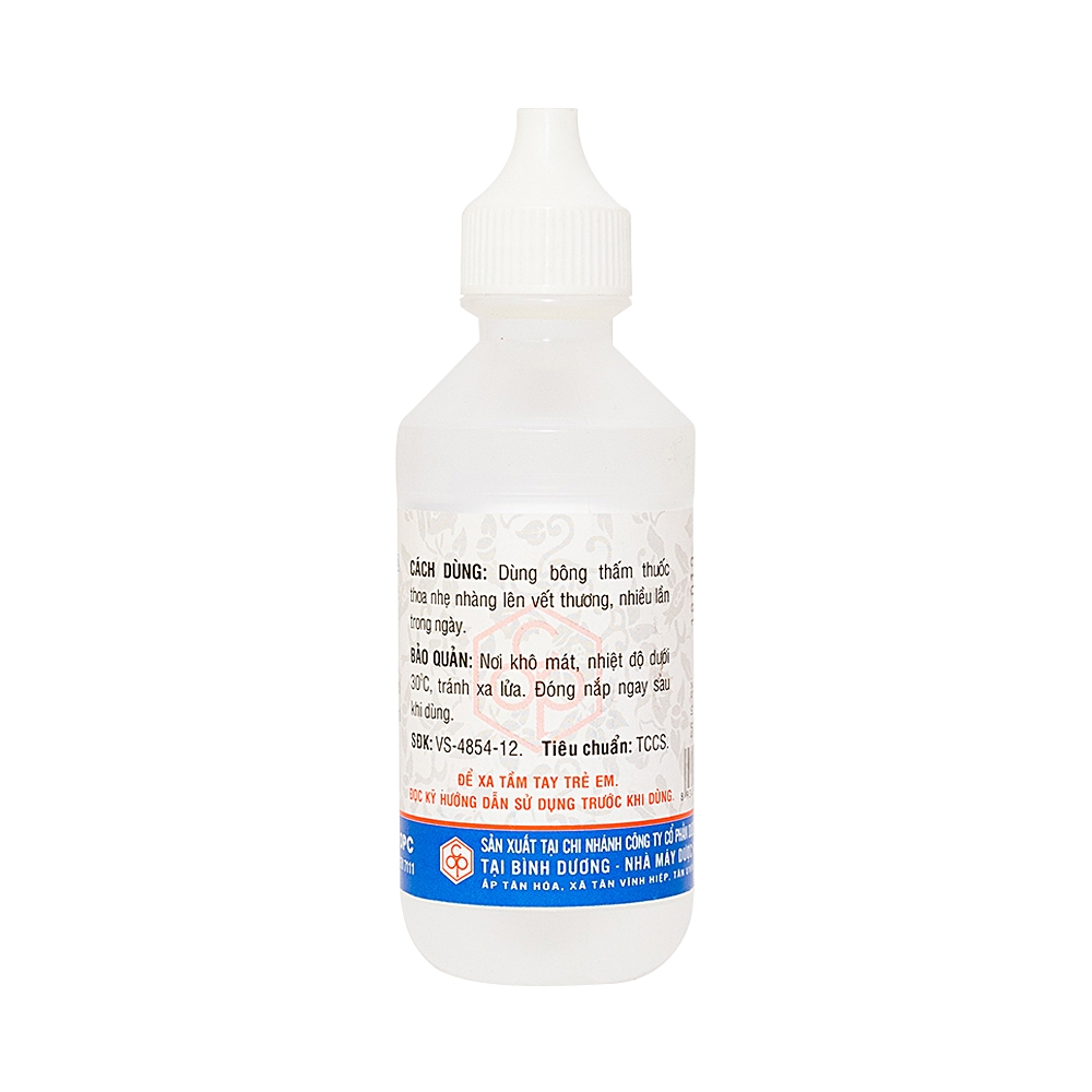Cồn thuốc dùng ngoài Alcool 70 độ OPC sát trùng vết thương ngoài da (60ml)