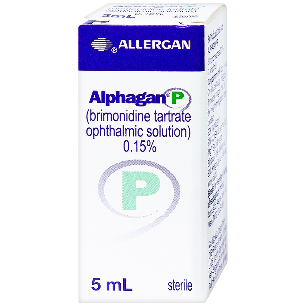 Thuốc nhỏ mắt Alphagan P Allergan điều trị tăng nhãn áp (5ml)