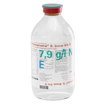 Dung dịch truyền tĩnh mạch Aminoplasmal 5% B.Braun cung cấp amino acid (250ml)
