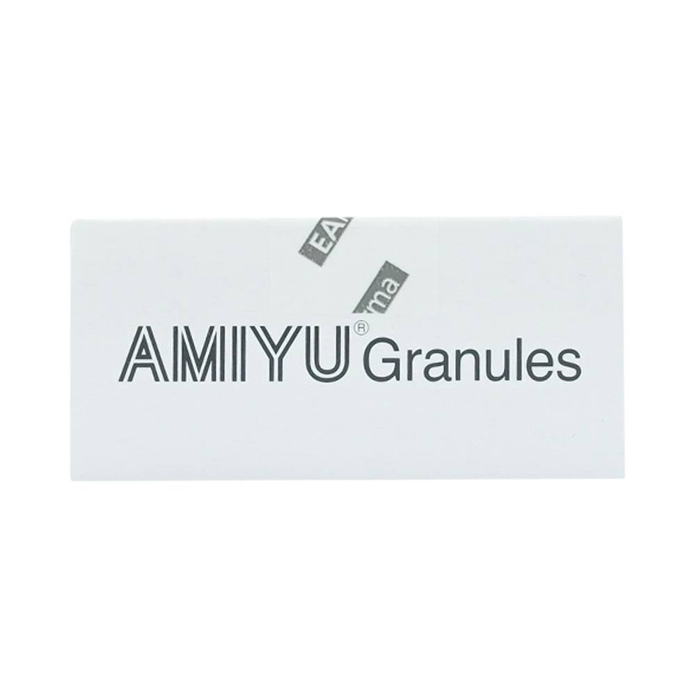 Thuốc bột Amiyu Granules 2.5g EA Pharma cung cấp các acid amin trong suy thận mạn tính (30 gói x 2,5g)