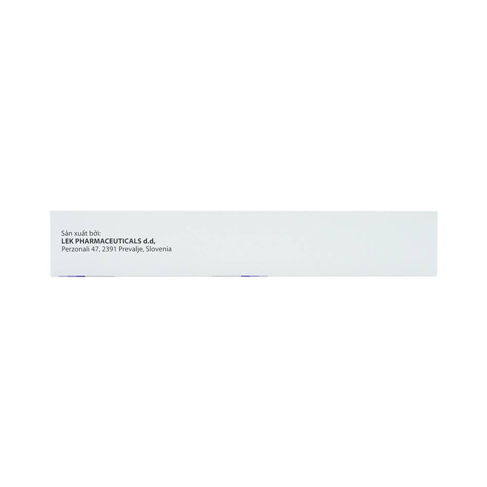 Thuốc Amoksiklav 2x 1000mg Lek điều trị nhiễm khuẩn (2 vỉ x 5 viên)