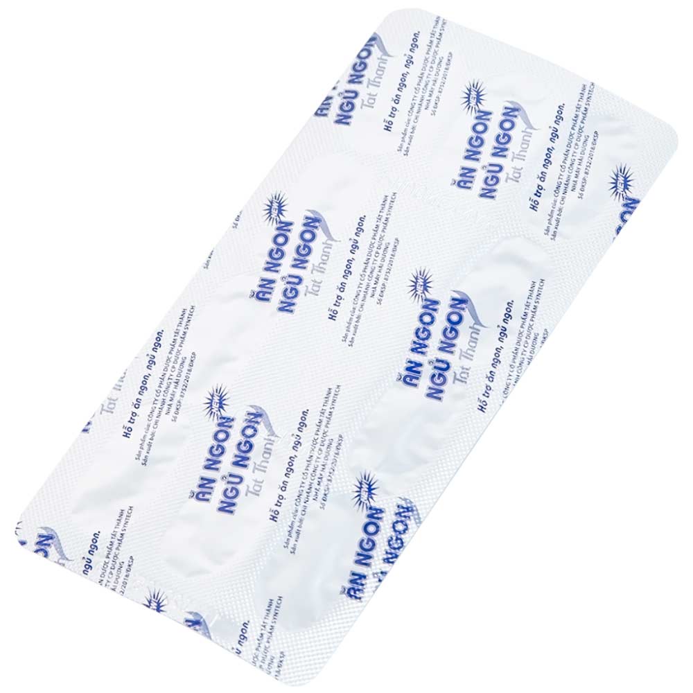 Viên uống hỗ trợ ăn ngon ngủ ngon Ăn Ngon Ngủ Ngon Tat Thanh (30 viên)