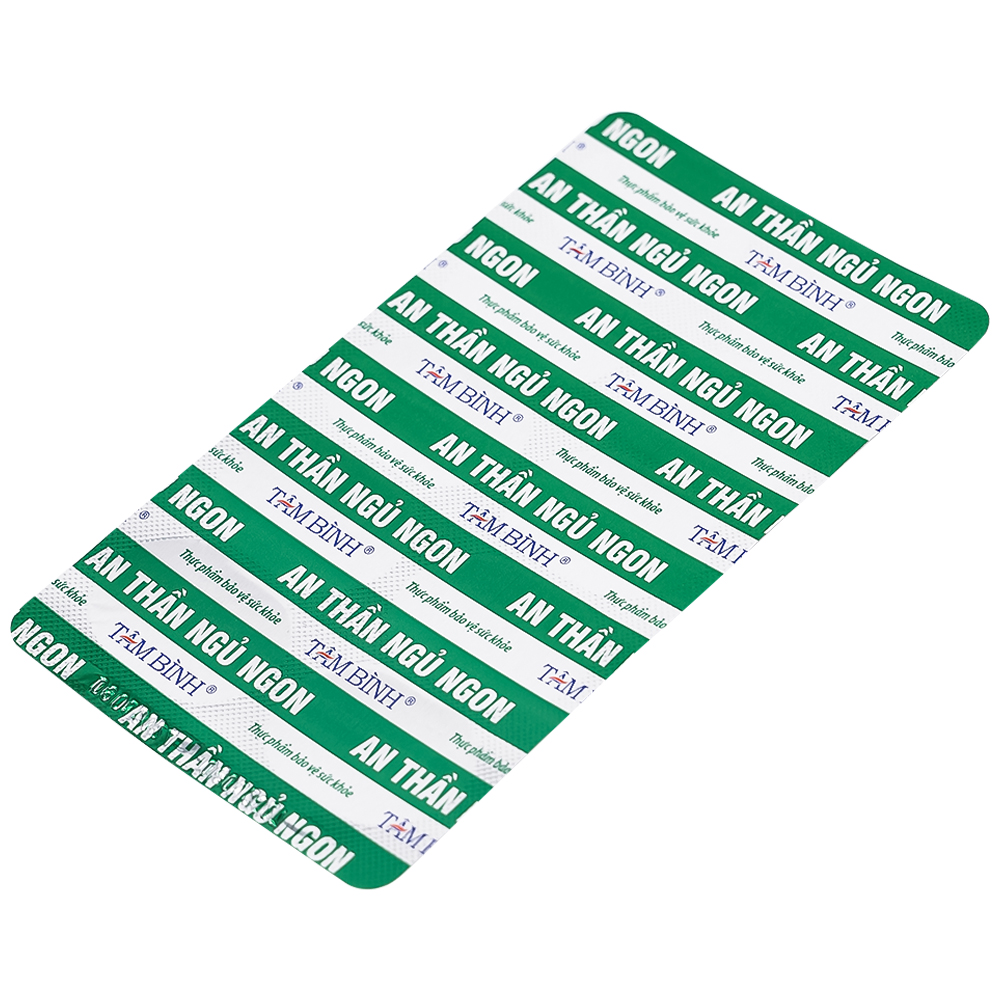Viên hỗ trợ an thần giảm mất ngủ An Thần Ngủ Ngon (2 vỉ x 10 viên)