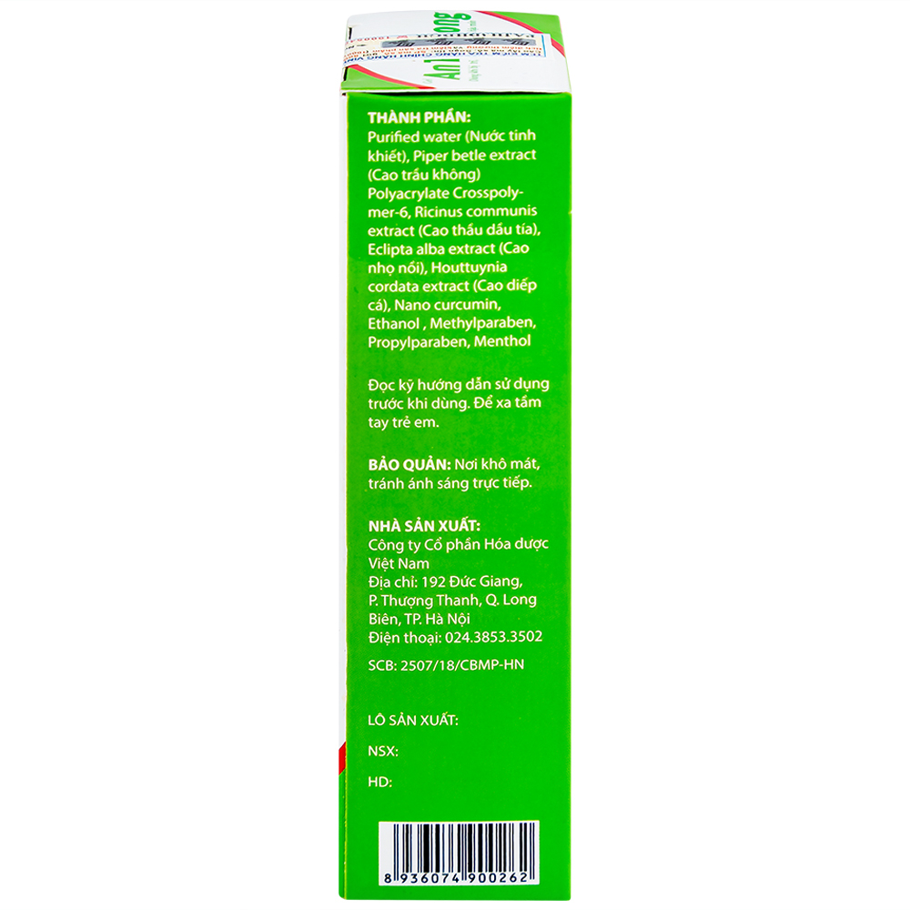 Gel bôi An Trĩ Vương Vinh Gia ngăn ngừa trĩ, táo bón (20g)