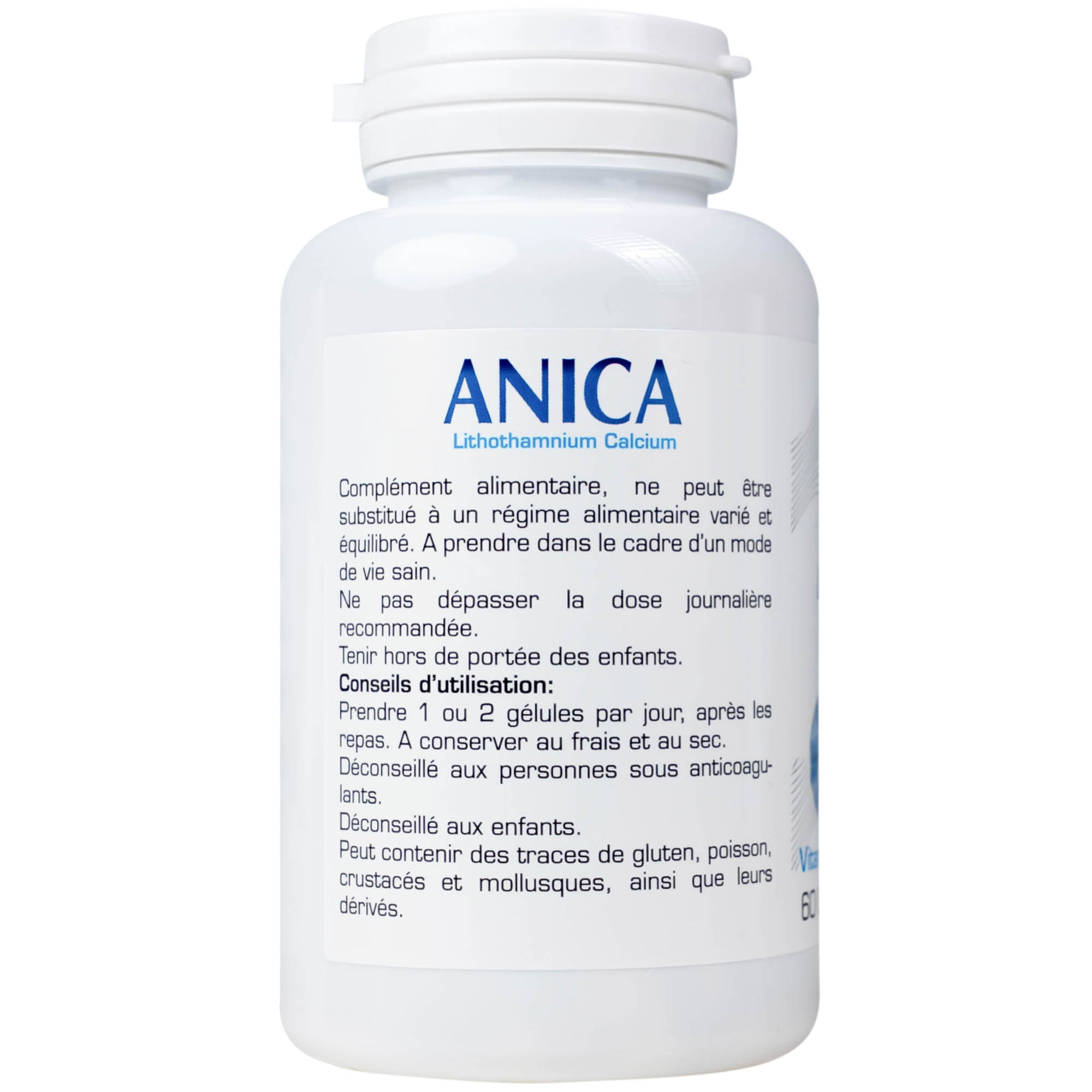 Viên uống bổ sung Canxi và Vitamin D3, K2, giúp xương răng chắc khỏe Anica Ocavill (60 viên)