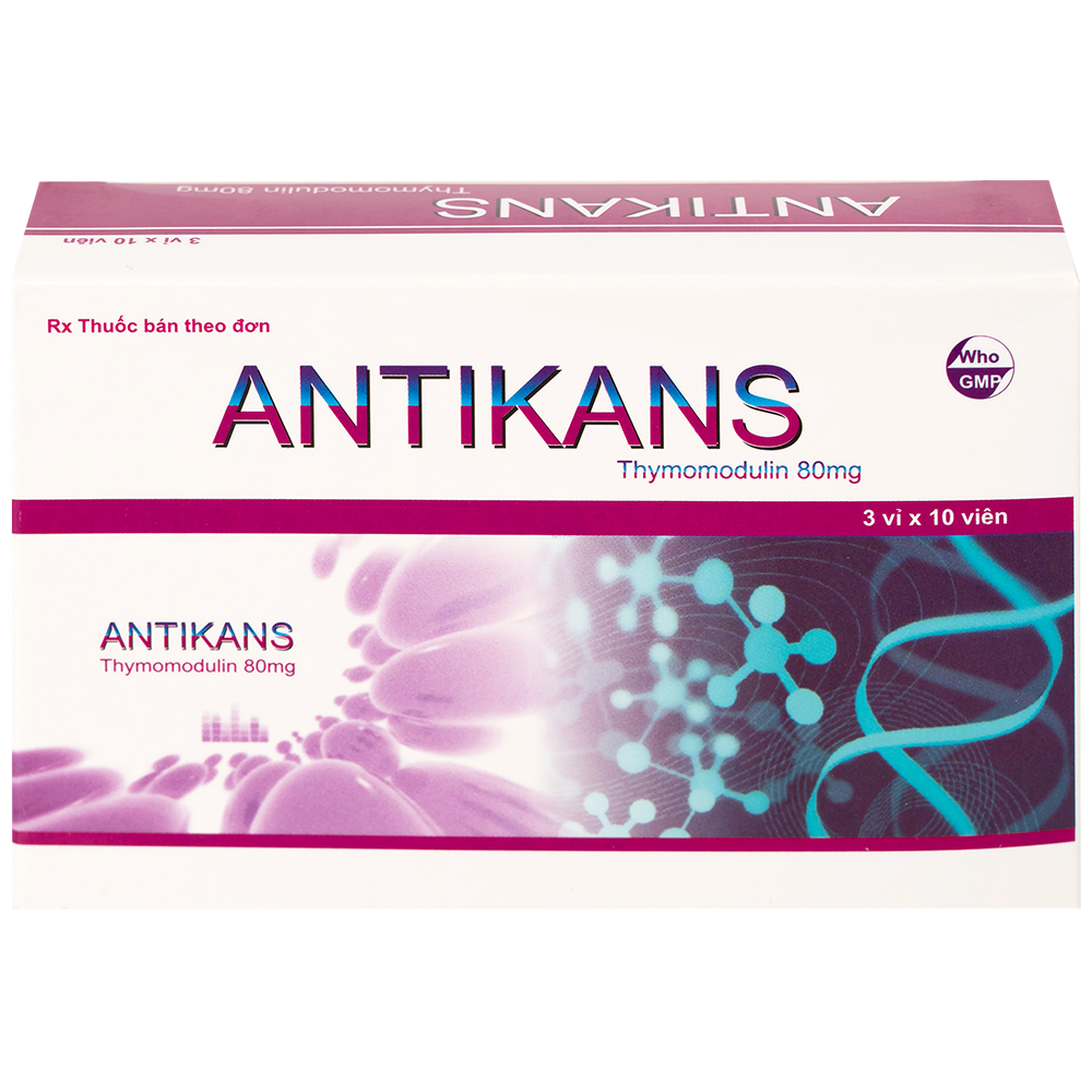 Thuốc Antikans Armephaco hỗ trợ tăng cường hệ miễn dịch (3 vỉ x 10 viên)