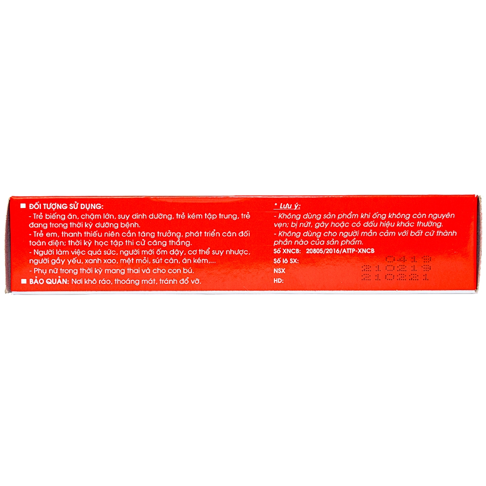 Dung dịch giúp trẻ ăn ngon miệng Antot IQ Traphaco (20 ống)