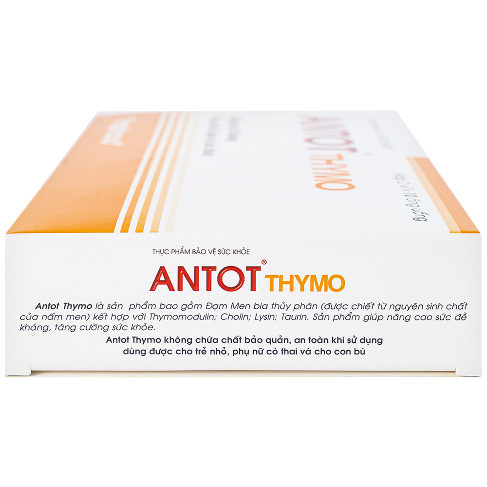 Dung dịch giúp ăn ngon miệng Antot Thymo Traphaco (2 vỉ x 10 ống)