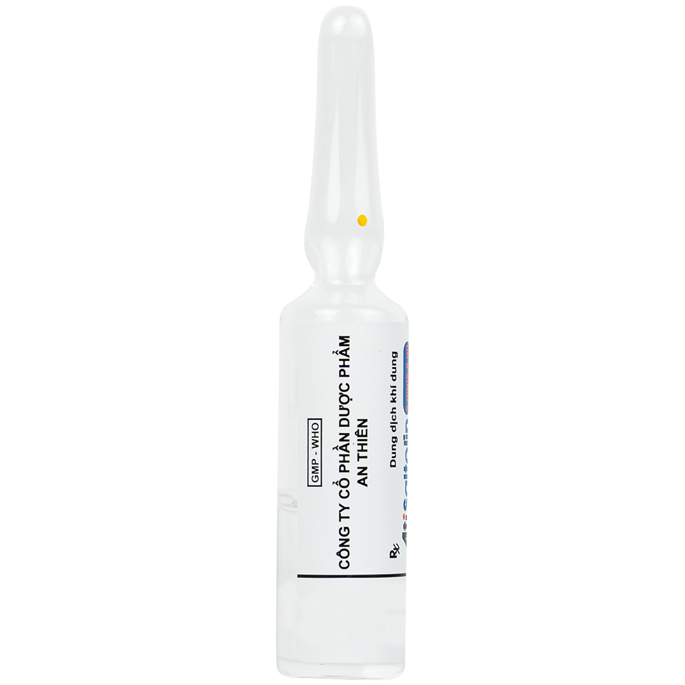 Dung dịch khí dung AtiSaltolin 5mg/2,5ml An Thiên điều trị chứng co thắt phế quản (1 vỉ x 5 ống)