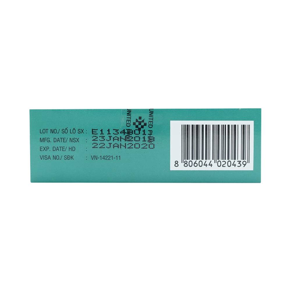 Thuốc Augmex Duo Korea United điều trị viêm phế quản, viêm bàng quang (2 vỉ x 10 viên) 