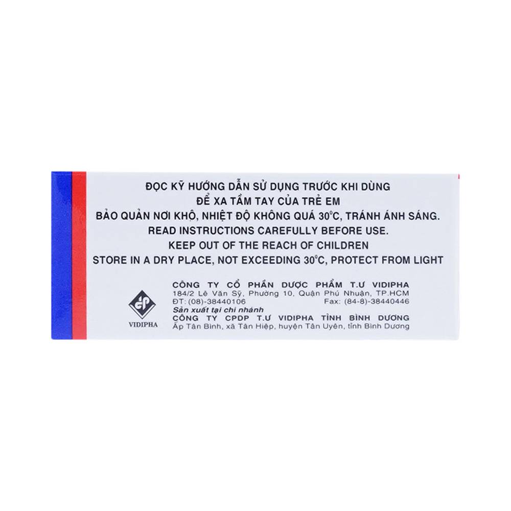 Thuốc Augxicine 250mg/31.25mg Vidipha điều trị viêm amidan, viêm xoang (10 gói x 0.8g)