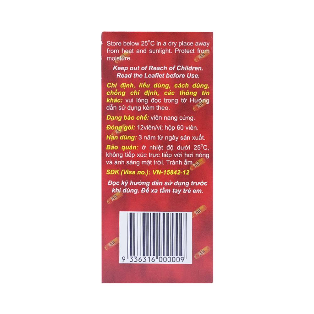 Thuốc Ausbiobone Biopharm điều trị triệu chứng thoái hóa khớp gối nhẹ và trung bình (60 viên)
