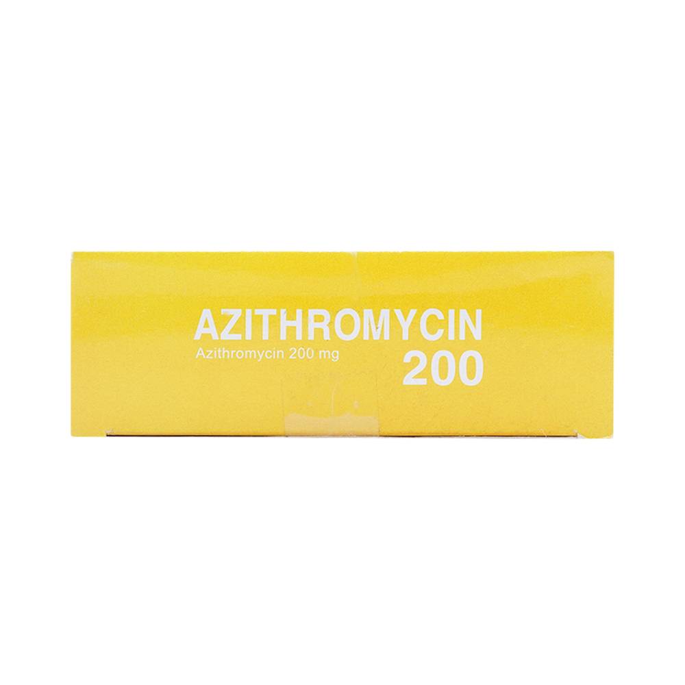 Bột Azithromycin 200 DHG điều trị nhiễm khuẩn (24 gói)