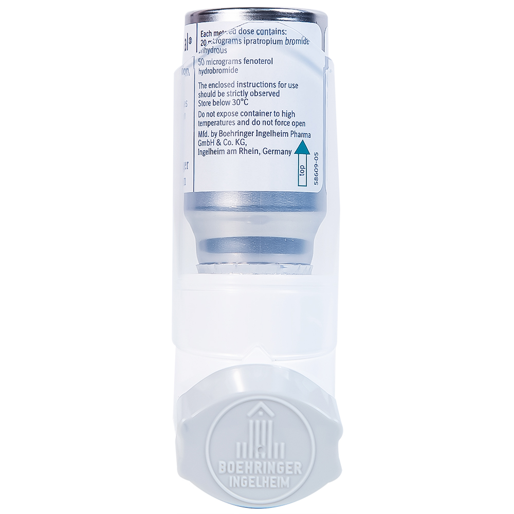 Dung dịch Berodual Boehringer hỗ trợ giãn phế quản (10ml)
