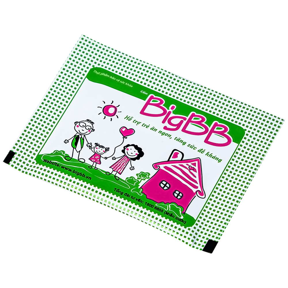 Cốm hỗ trợ giúp trẻ ăn ngon BigBB IMC (16 gói)