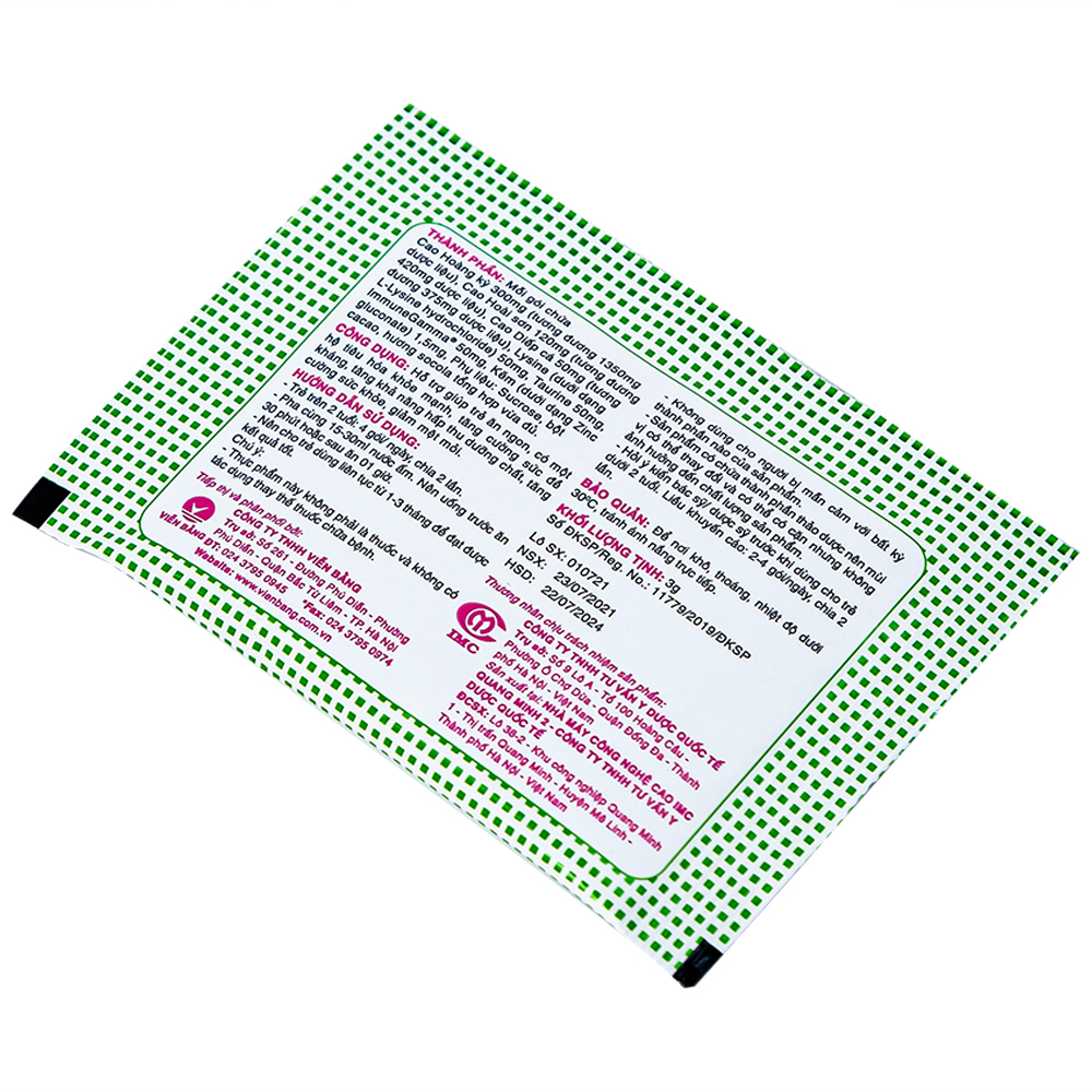 Cốm hỗ trợ giúp trẻ ăn ngon BigBB IMC (16 gói)