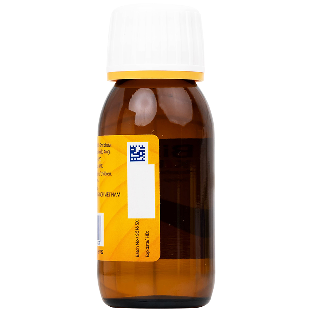 Siro Bisolvon Kids Boehringer làm loãng đờm trong các bệnh phế quản phổi cấp và mạn tính (60ml)