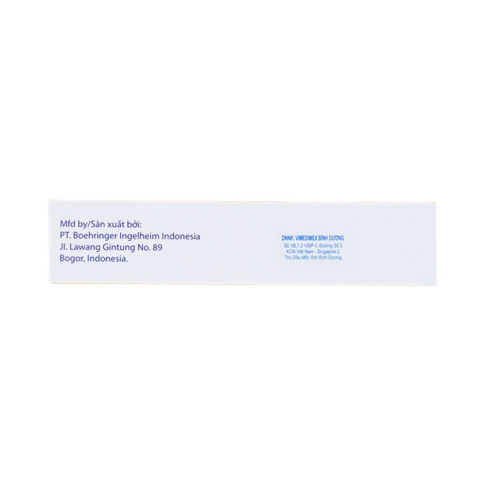 Thuốc Bisolvon 8mg Boehringer làm loãng đờm, tiêu chất nhầy (3 vỉ x 10 viên)