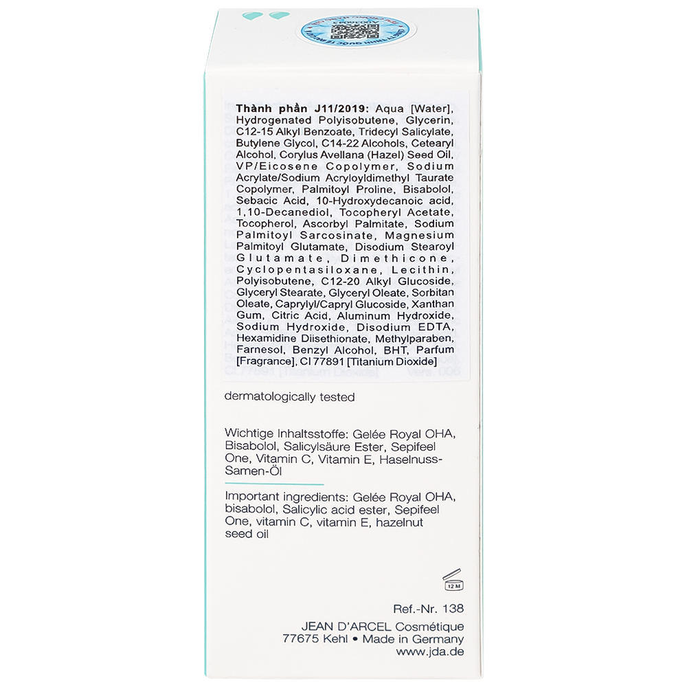 Kem bôi Blemish Control Jean d'Arcel làm giảm mụn (30ml)
