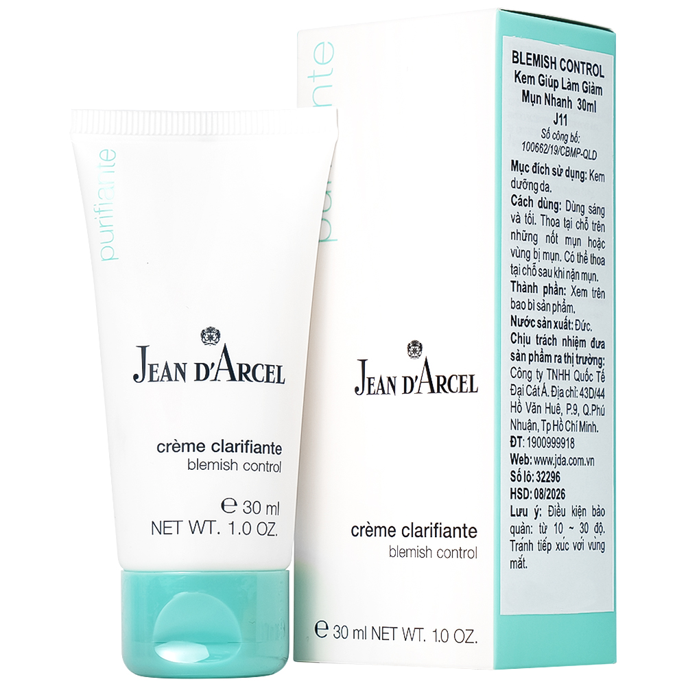Kem bôi Blemish Control Jean d'Arcel làm giảm mụn (30ml)