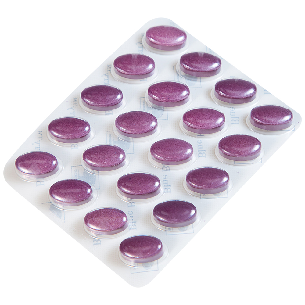 Viên uống hỗ trợ cải thiện thị lực, giảm mỏi mắt, khô mắt Blue Berry Plus Ojenvitamin New Nordic (40 viên)