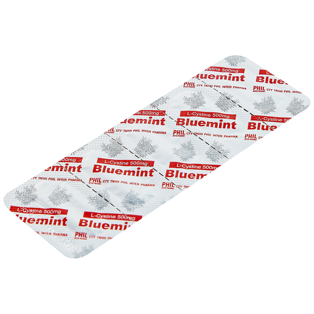 Thuốc Bluemint Phil hỗ trợ điều trị viêm da, sạm da, tàn nhang (12 vỉ x 5 viên)