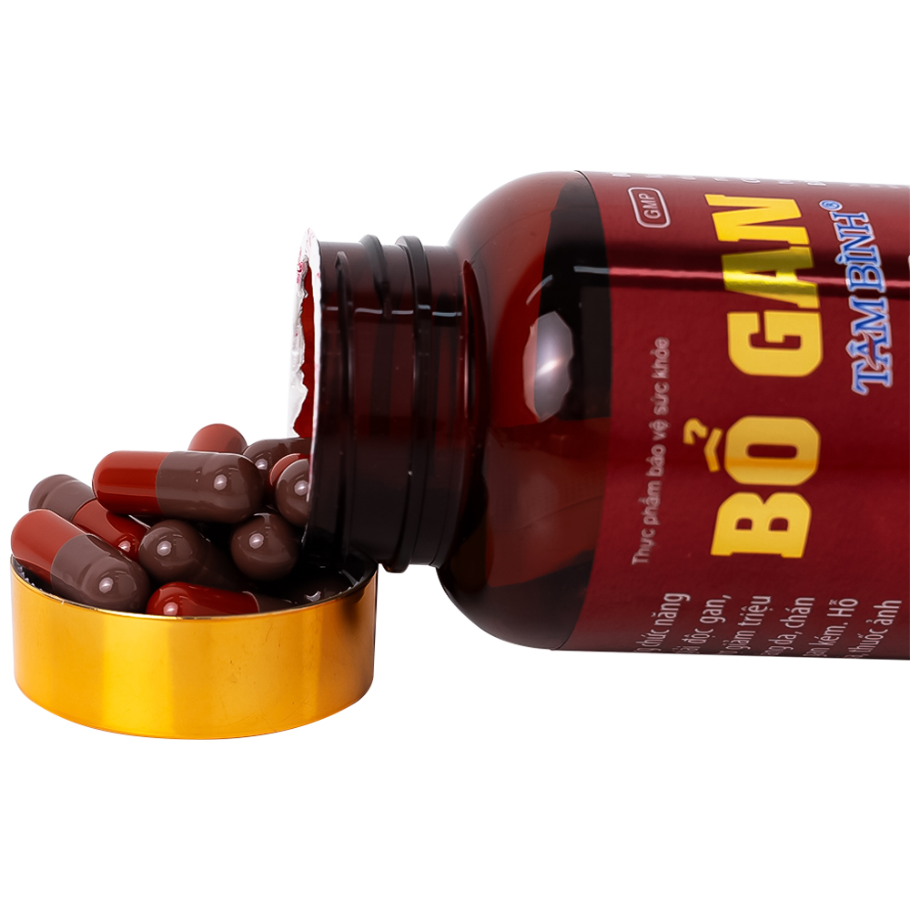 Viên tăng cường chức năng gan Bổ gan Tâm Bình (60 viên)