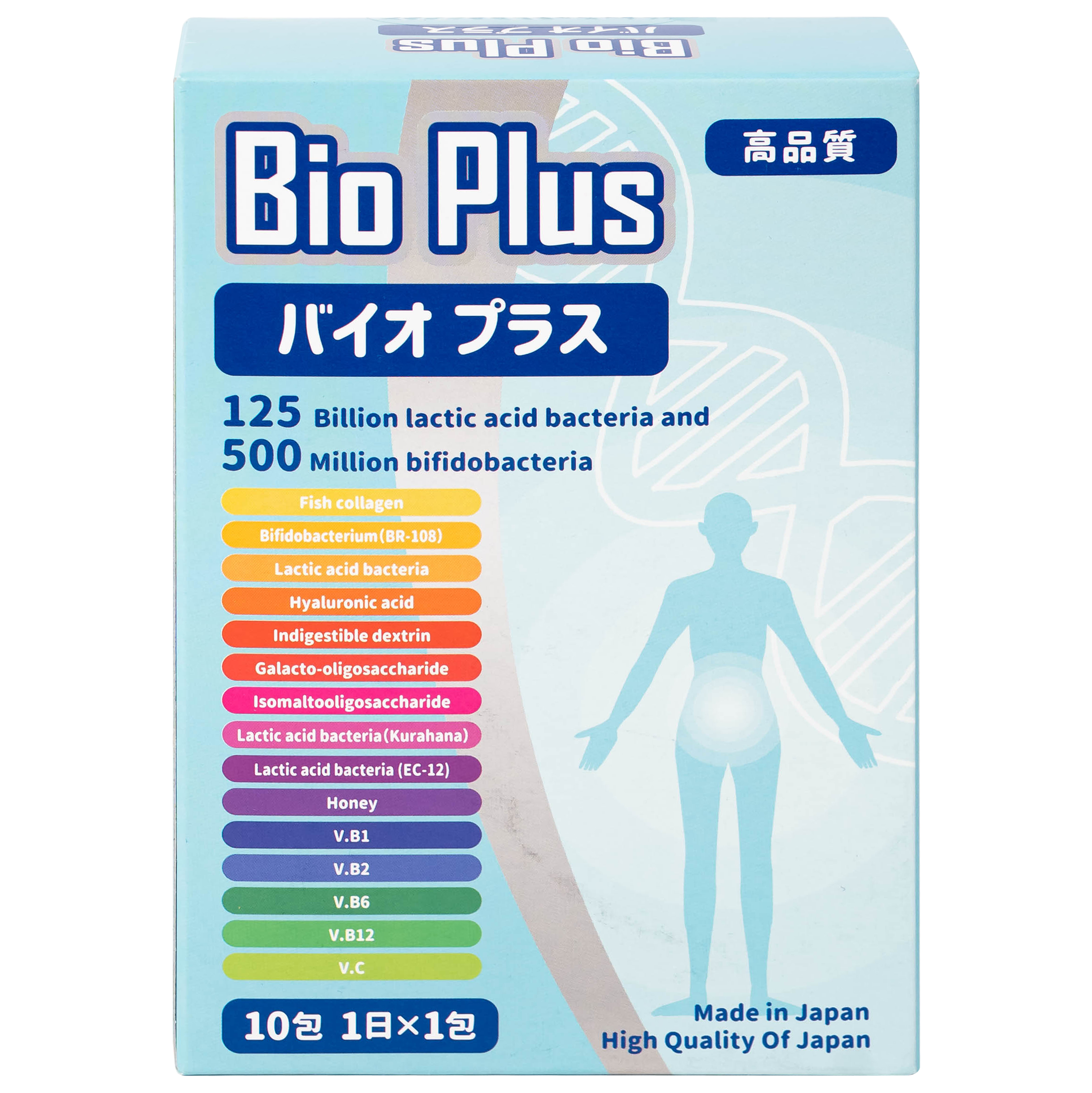 Siro bổ sung lợi khuẩn cho hệ tiêu hóa, giảm rối loạn tiêu hóa, cân bằng đường ruột Bio Plus Kenko (10 gói x 15g)