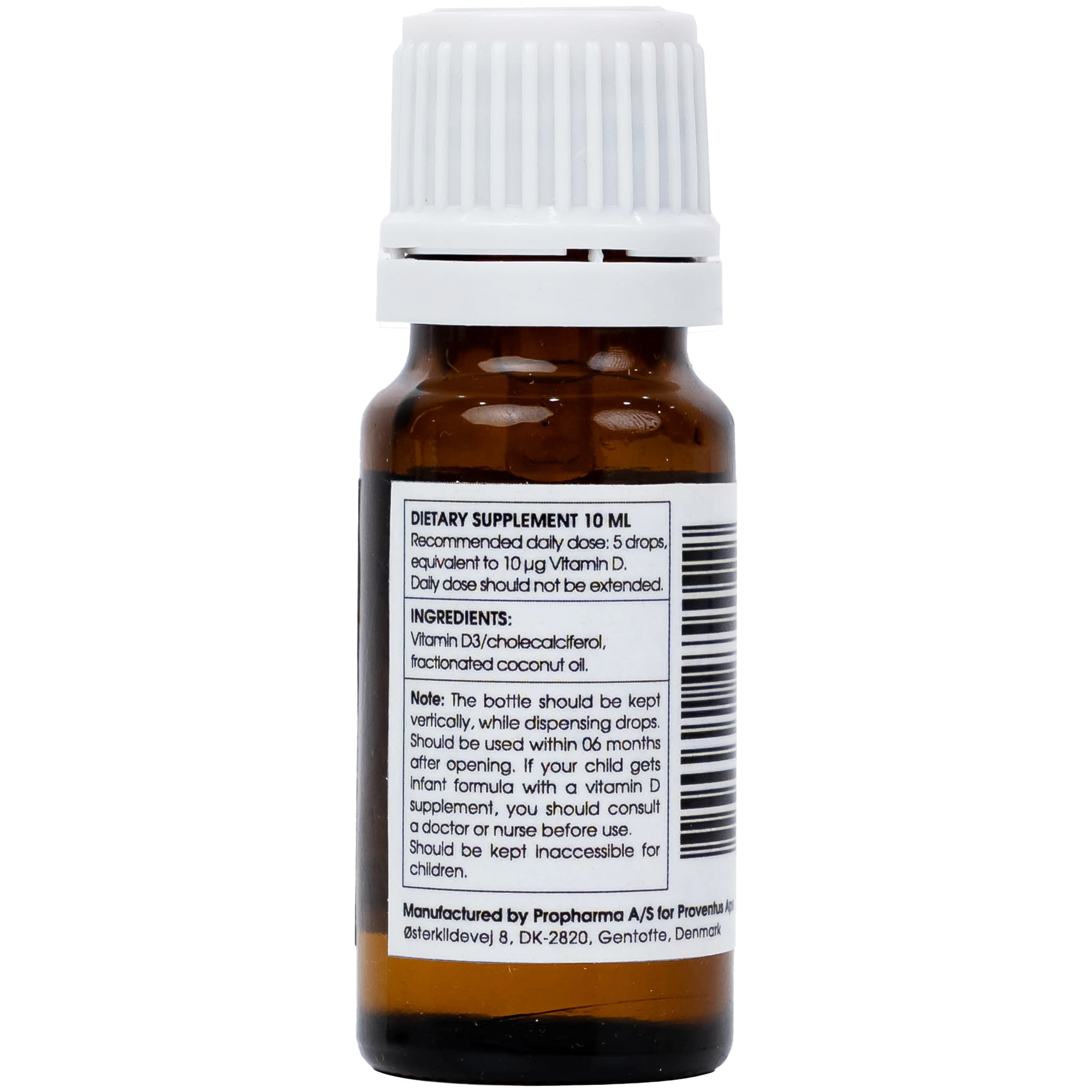 Dung dịch hỗ trợ phát triển xương, răng cho trẻ D3 Drops DAO Nordic Health (10ml)