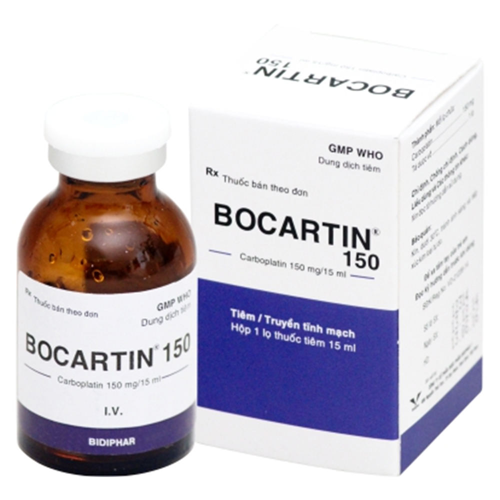 Dung dịch Bocartin 150 Bidiphar điều trị ung thư buồng trứng (15ml)