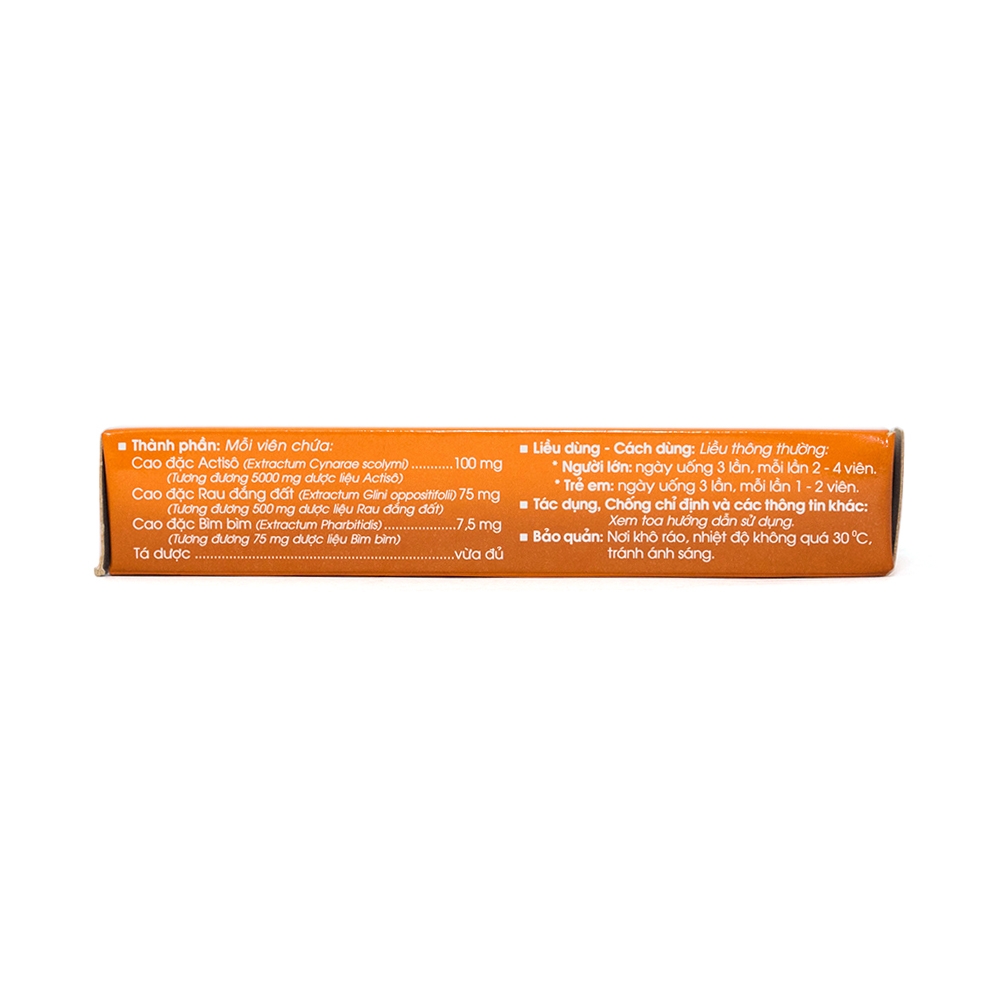 Thuốc Boganic Traphaco bổ gan, hỗ trợ điều trị suy giảm chức năng gan (2 vỉ x 20 viên)