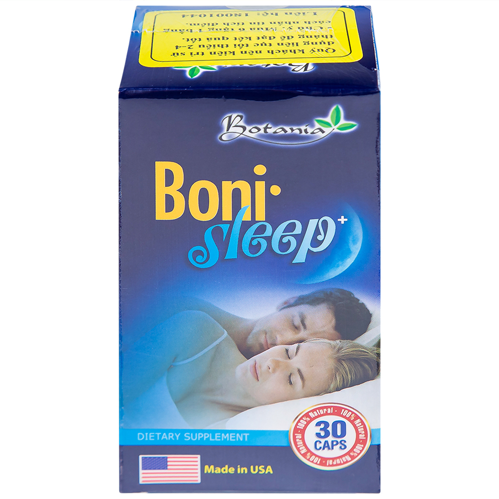 Giảm căng thẳng Bonisleep Botania (30 viên)