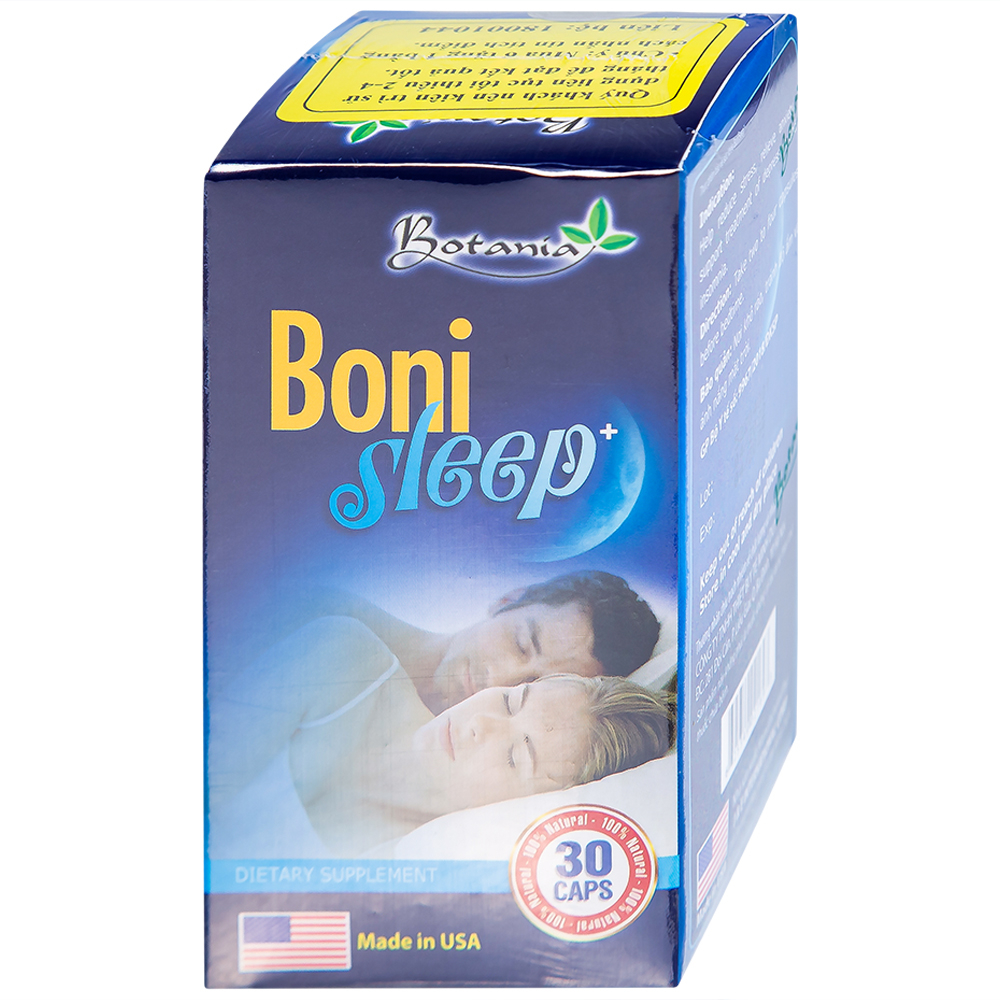 Giảm căng thẳng Bonisleep Botania (30 viên)