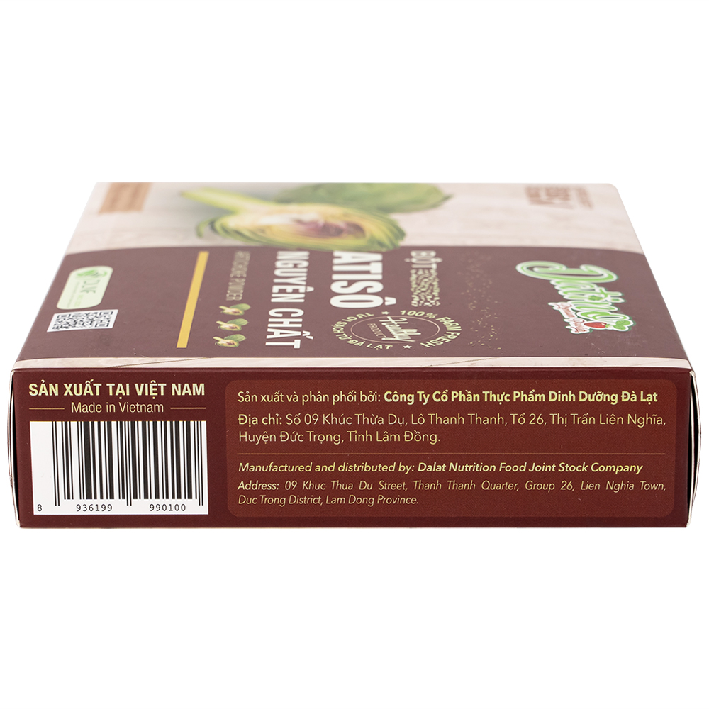 Bột Atisô nguyên chất Datino (3g x 15 gói)