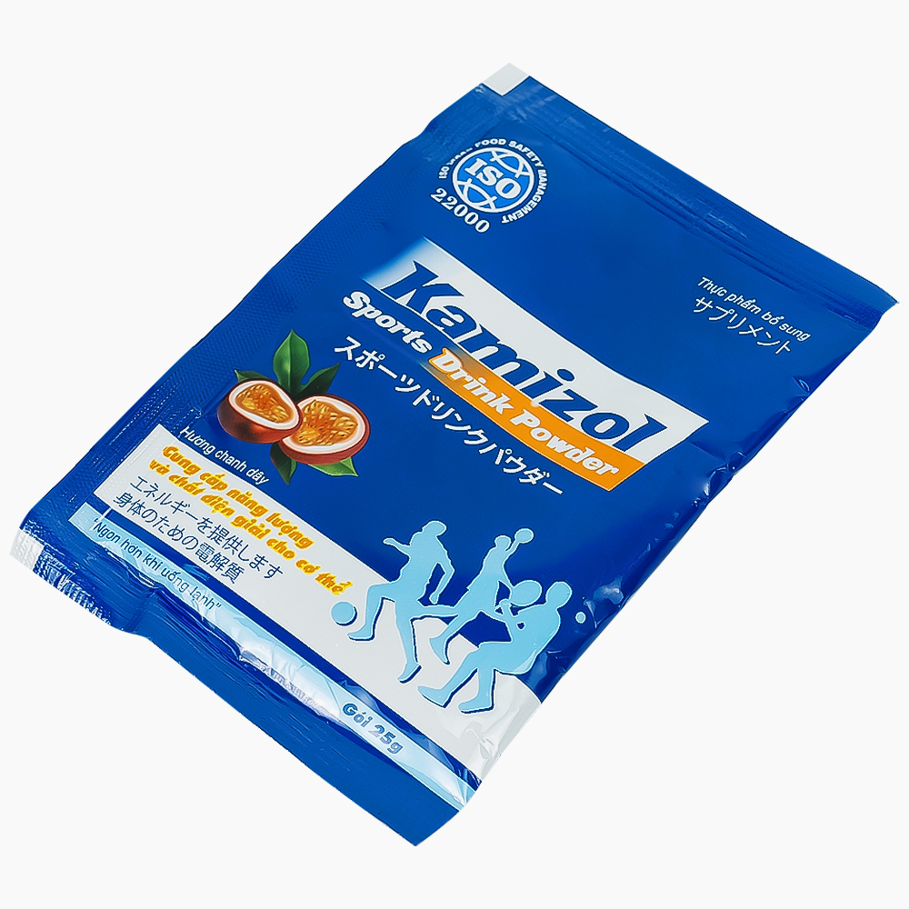 Bột Điện Giải Vị Chanh Dây Kamizol Sports Drink Powder (5 gói x 25g)